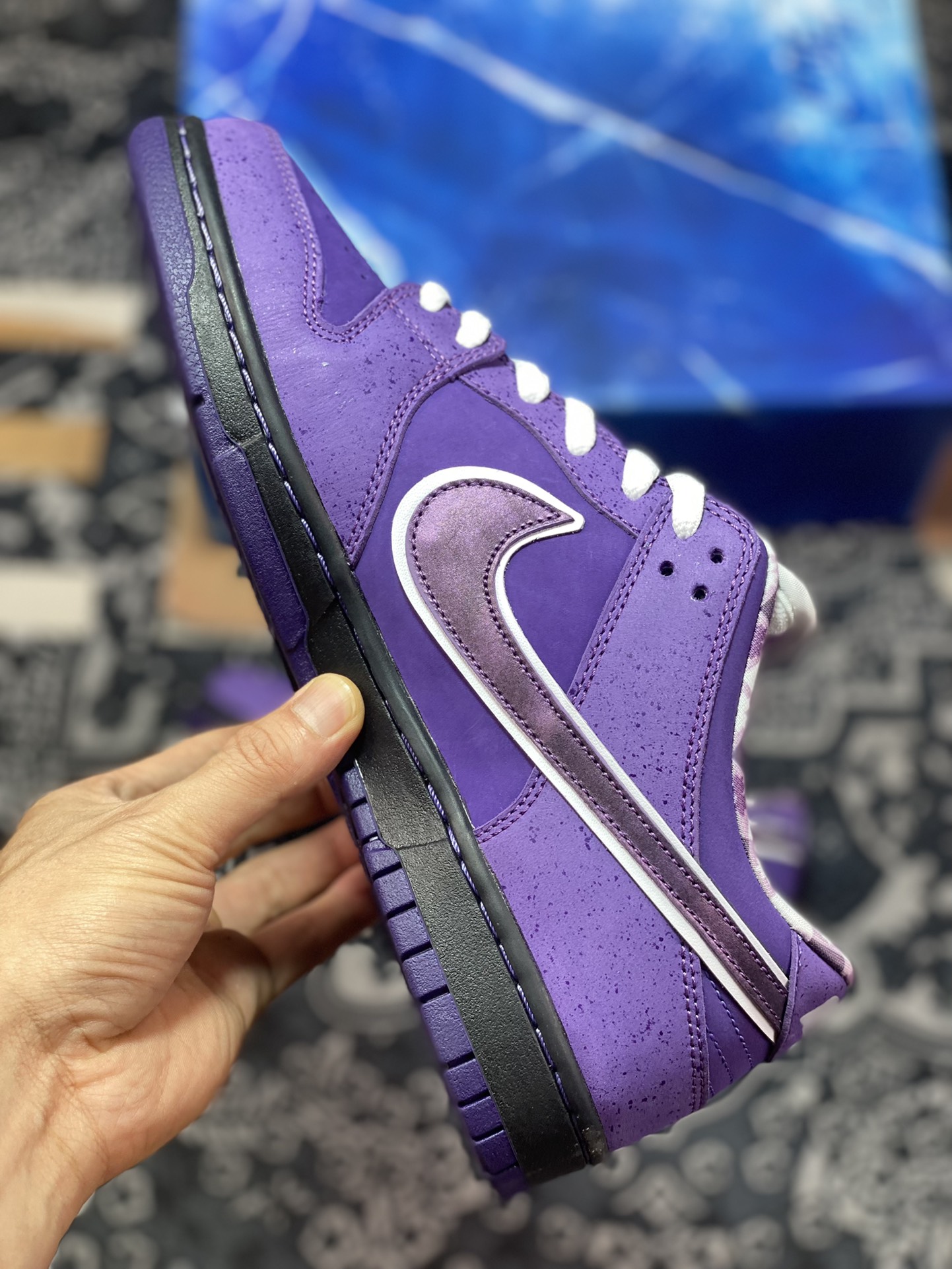 Concepts X Nike SB Dunk ''Purple Lobster ” Purple Lobster skate shoes BV1310-555