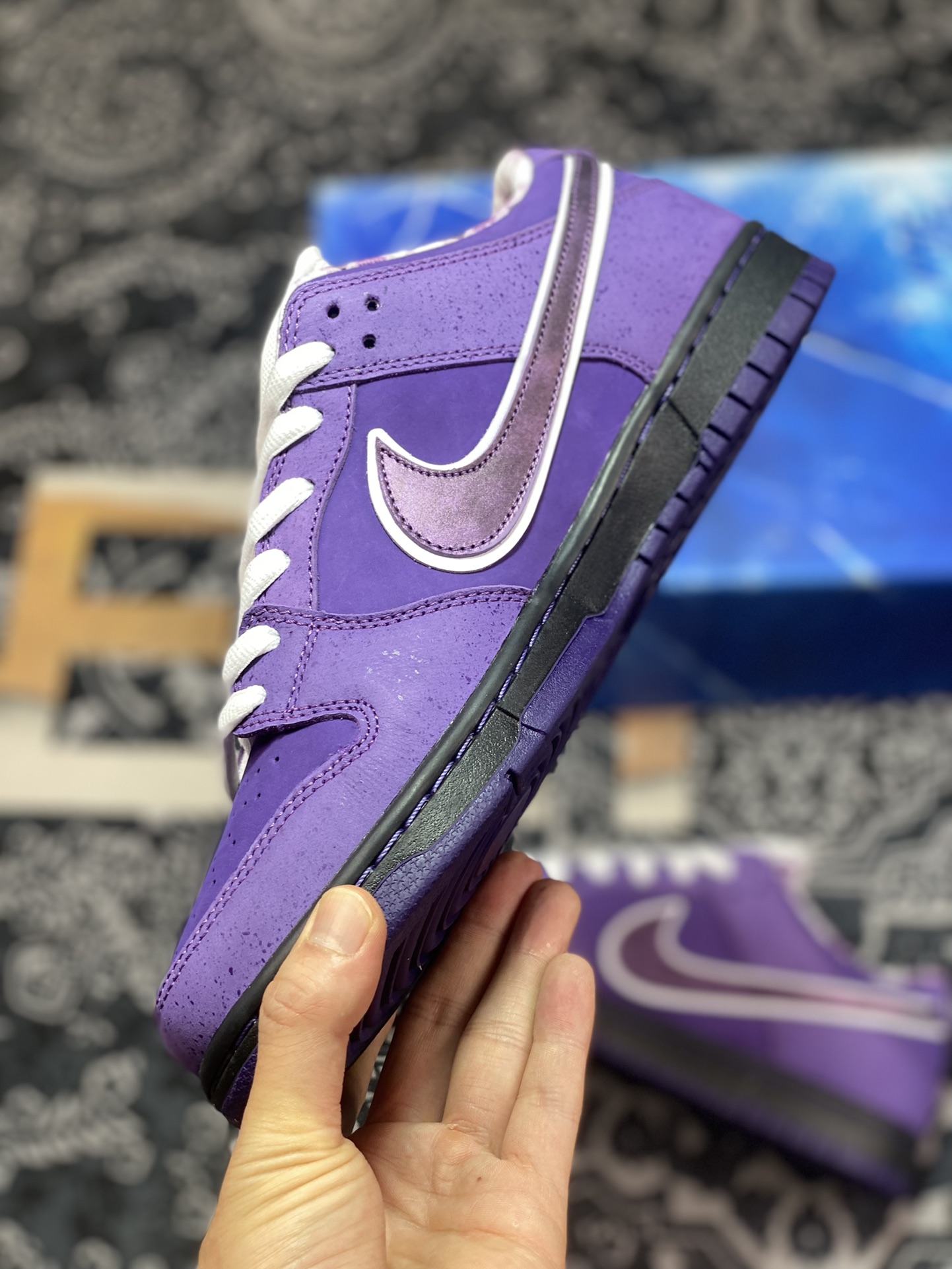 Concepts X Nike SB Dunk ''Purple Lobster ” Purple Lobster skate shoes BV1310-555