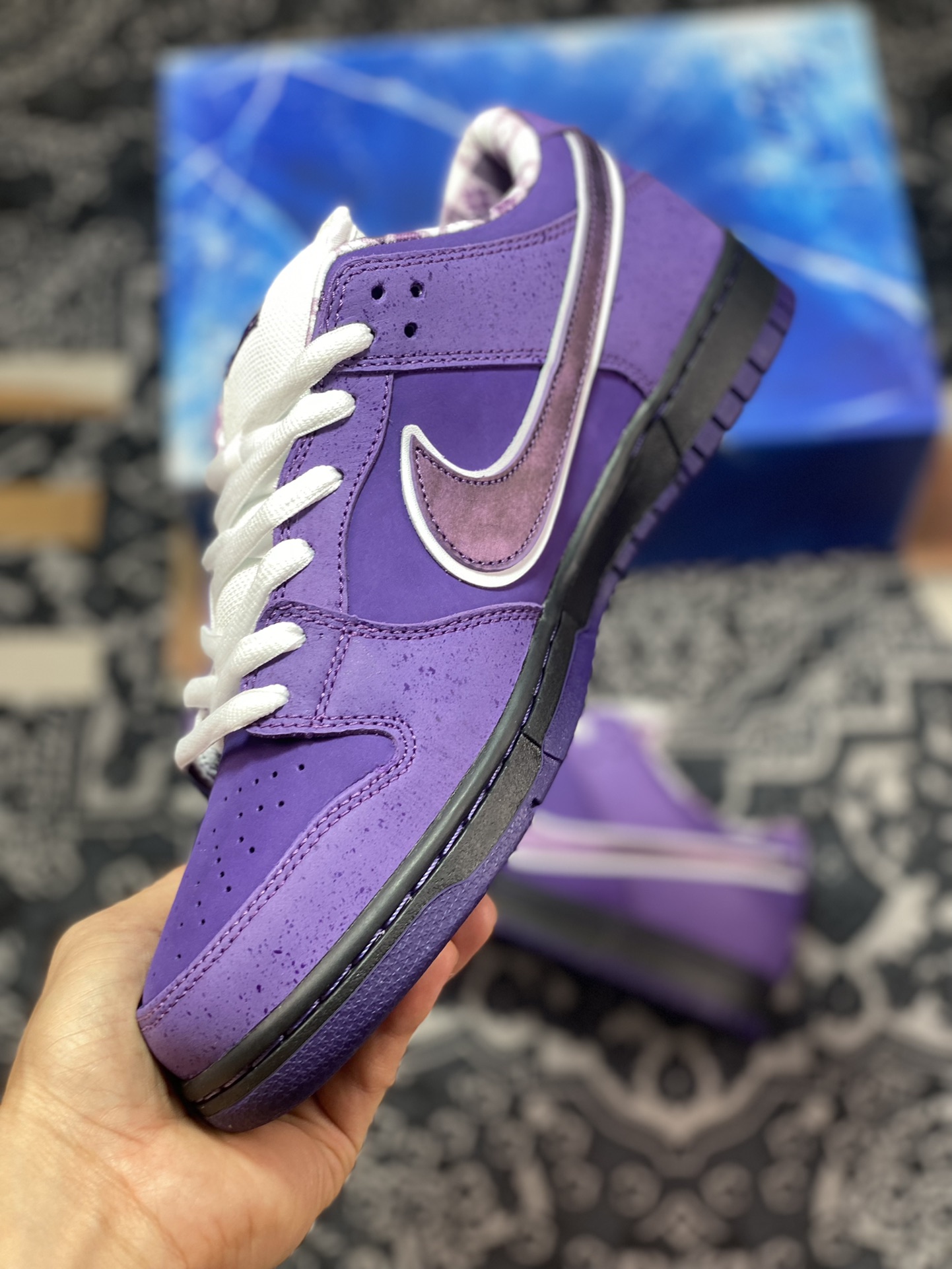 Concepts X Nike SB Dunk ''Purple Lobster ” Purple Lobster skate shoes BV1310-555