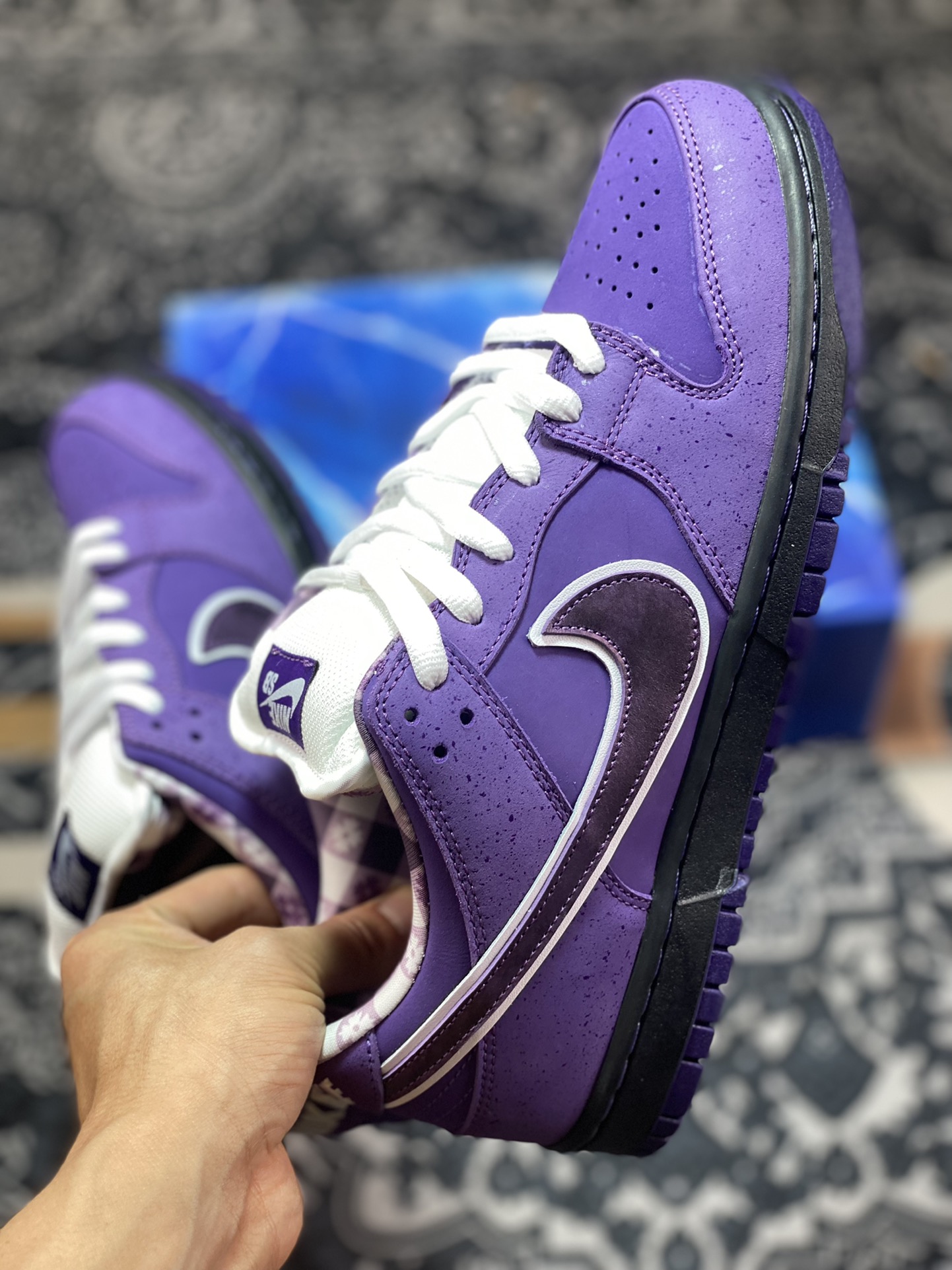 Concepts X Nike SB Dunk ''Purple Lobster ” Purple Lobster skate shoes BV1310-555