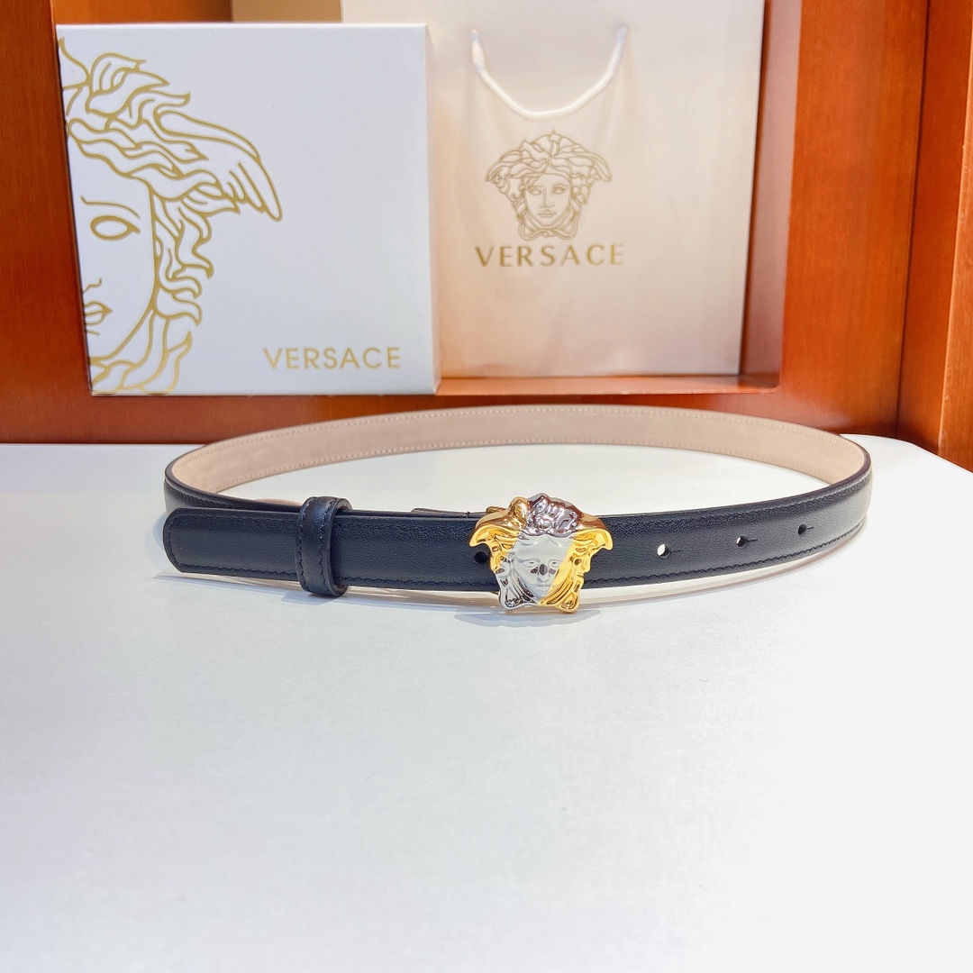 范思哲VERSACE2.0cm细腰带