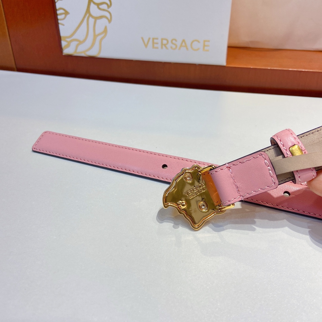 范思哲VERSACE2.0cm细腰带