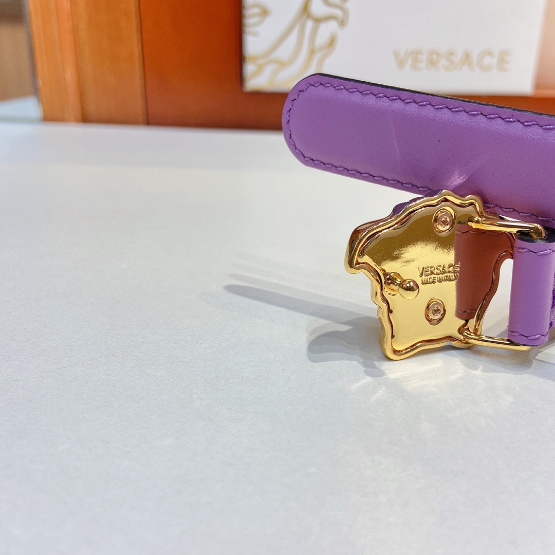 范思哲VERSACE2.0cm细腰带