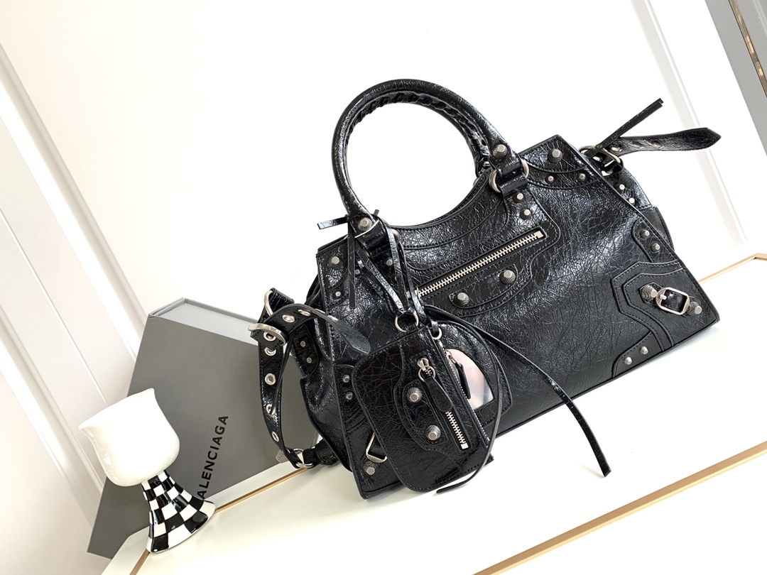 Balenciaga 大号Balenciagα巴黎最新款Neo cagole机车包