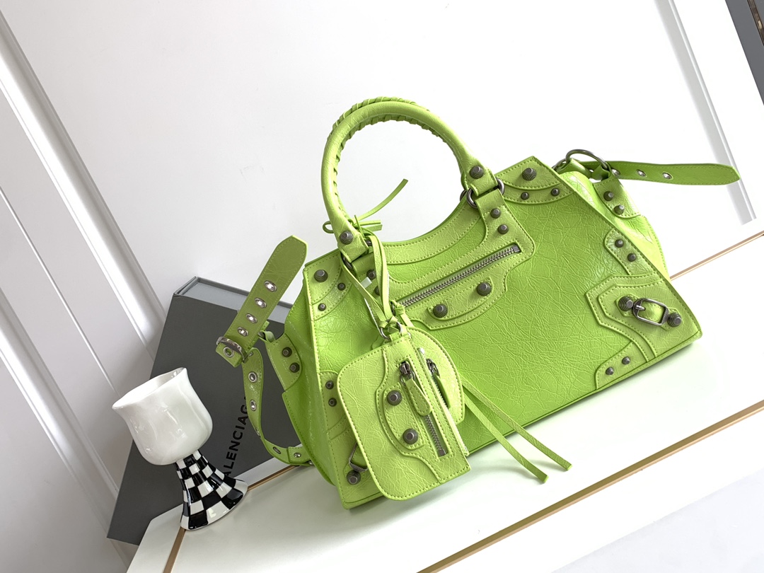 Balenciaga 大号Balenciagα巴黎最新款Neo cagole机车包