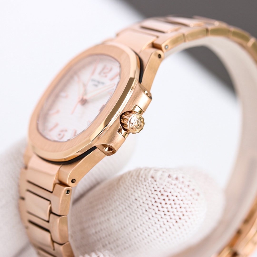 PP 鹦鹉螺7010系列 石英女表特惠,皮带,男,女,手表 6