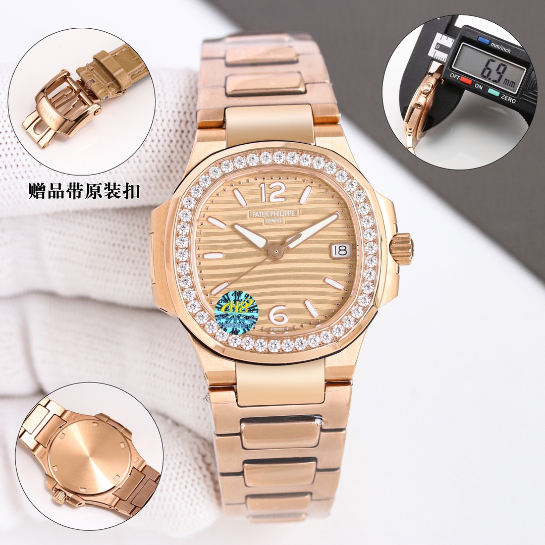 PP 鹦鹉螺7010系列 女表特惠,皮带,男,女,手表 4