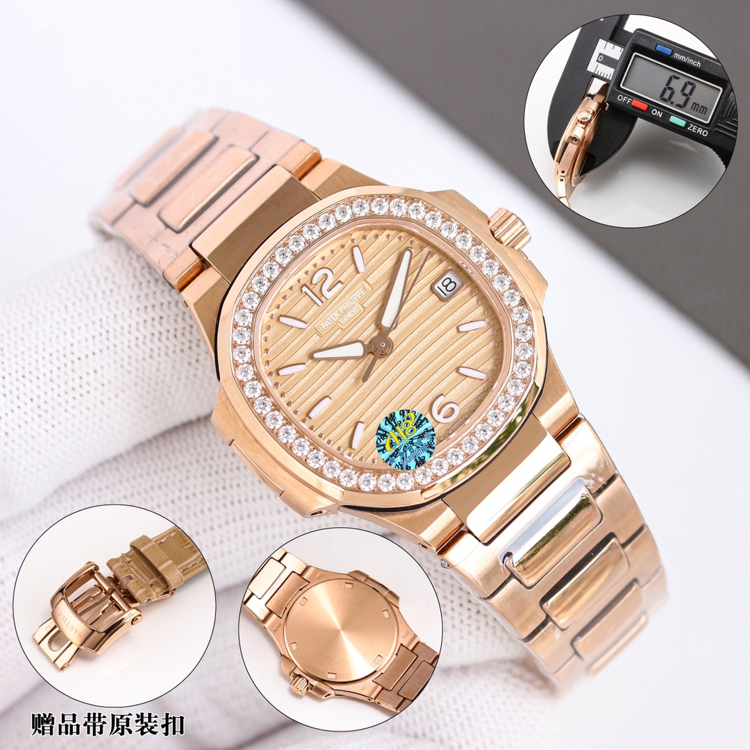 PP 鹦鹉螺7010系列 女表特惠,皮带,男,女,手表 3