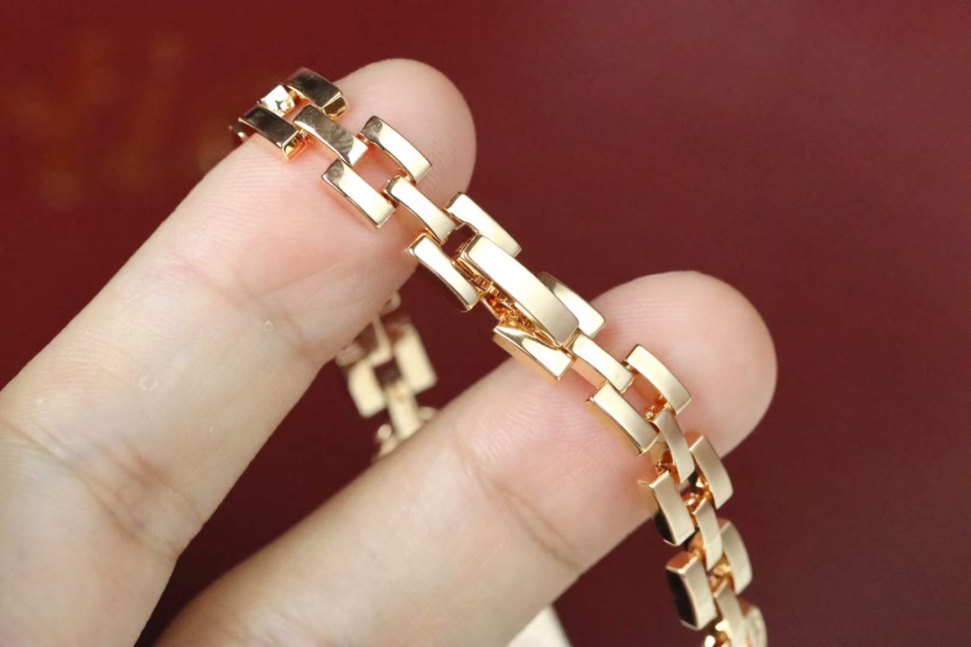 Cartier Cartier 满钻小豹子 竹节手链