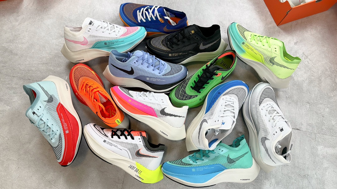 Colores completos, stock suficiente para maratón