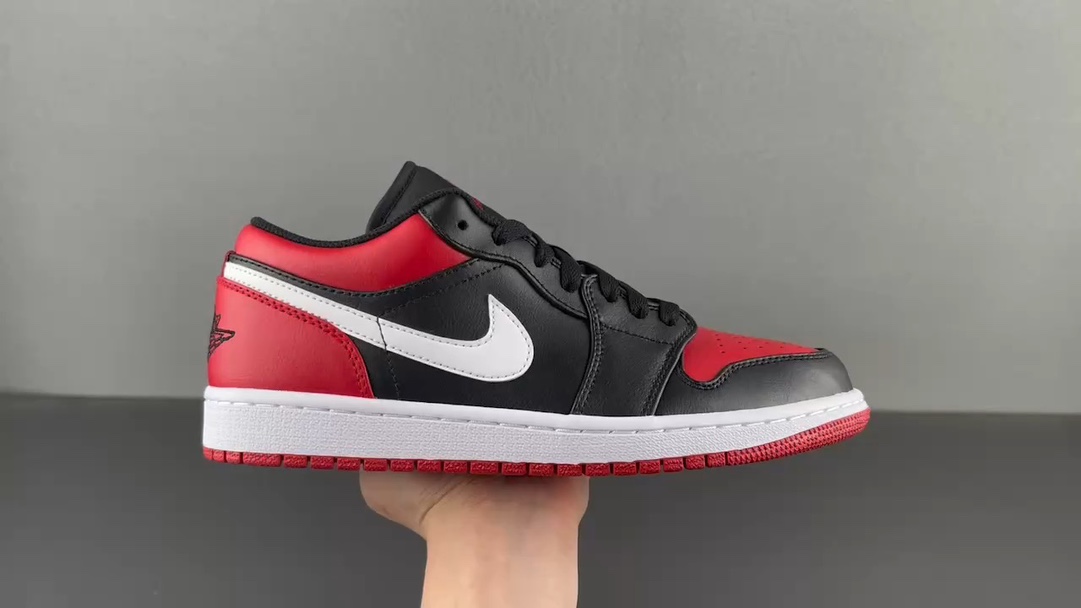 AJLow黑红脚尺码36-47.5总裁Y3版出品-AirJordan1LowAlternateBredT