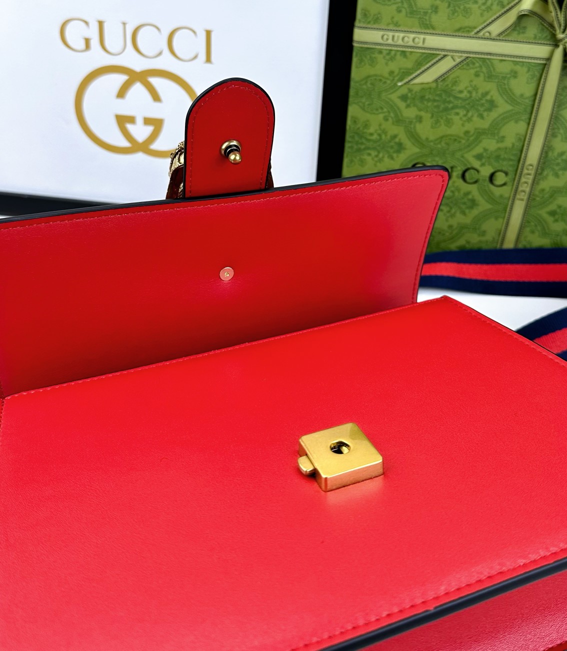 IG家 早春新作 竹節バッグ 高級鹿纹牛皮