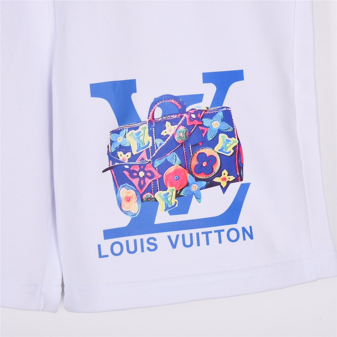 180 Louis Vuitton路易威登23Fw 最新网红包包立体印花短裤