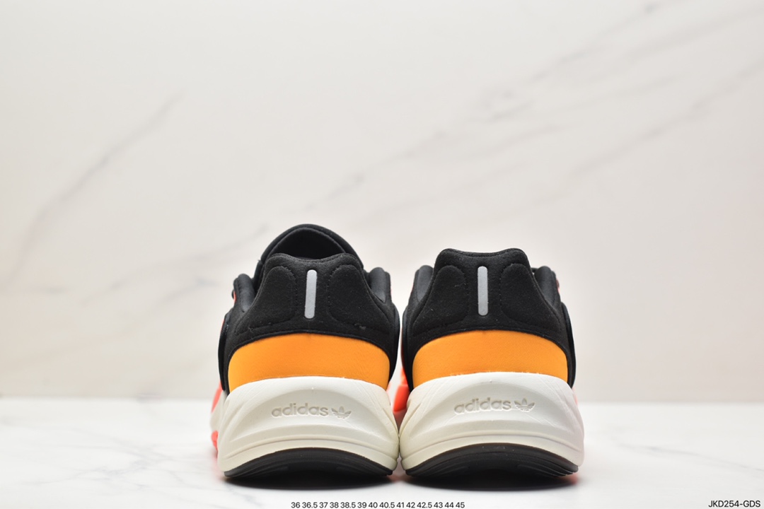 阿迪达斯, 跑步鞋, Originals, Original, G54894, adidas originals Ozelia, adidas Originals, Adidas - 阿迪达斯 adidas originals Ozelia 织物 耐磨防滑 低帮 休闲跑步鞋 男女同款 黑橙 G54894