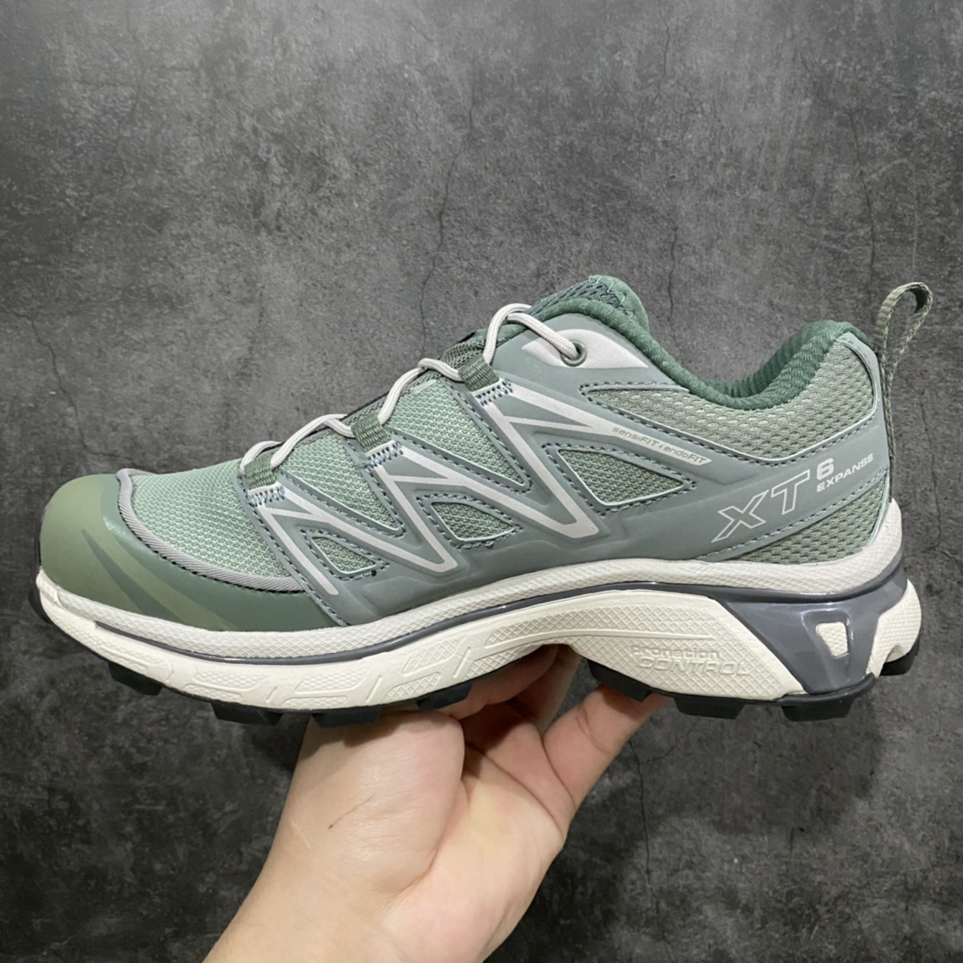 [Green x version] Pure original Salomon XT-6 Expanse outdoor cross-country running shoes second generation 417414-26