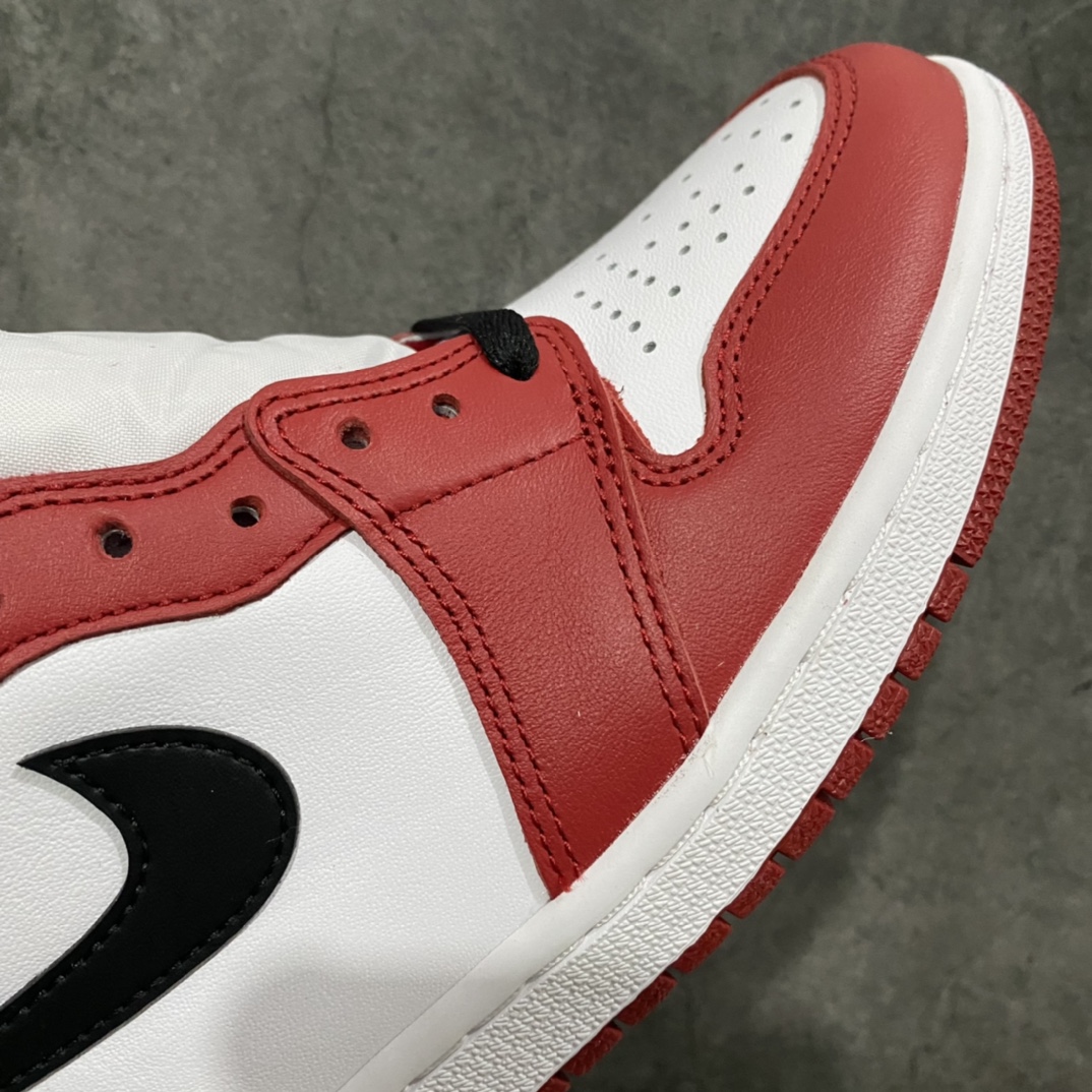 图片[6]-【LJR版本】Air Jordan 1 Retro AJ1芝加哥高帮555088-101n艺术品级别 任何细节经得起推敲n艺术家挑不出任何毛病n原鞋原楦头纸板开发n鞋型后跟收腰弧度完美 原厂Prime Asia皮料打造正确鞋垫背胶 飞翼3D高频深度立体高价零售首选版本 尺码：40.5-47.5-莆田鞋批发中心