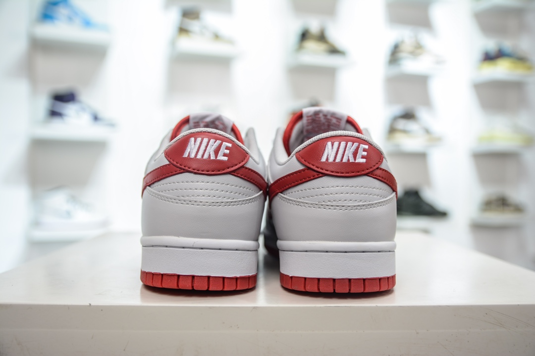 Original Nike Dunk Low White Black Raw Rubber CD2563-100