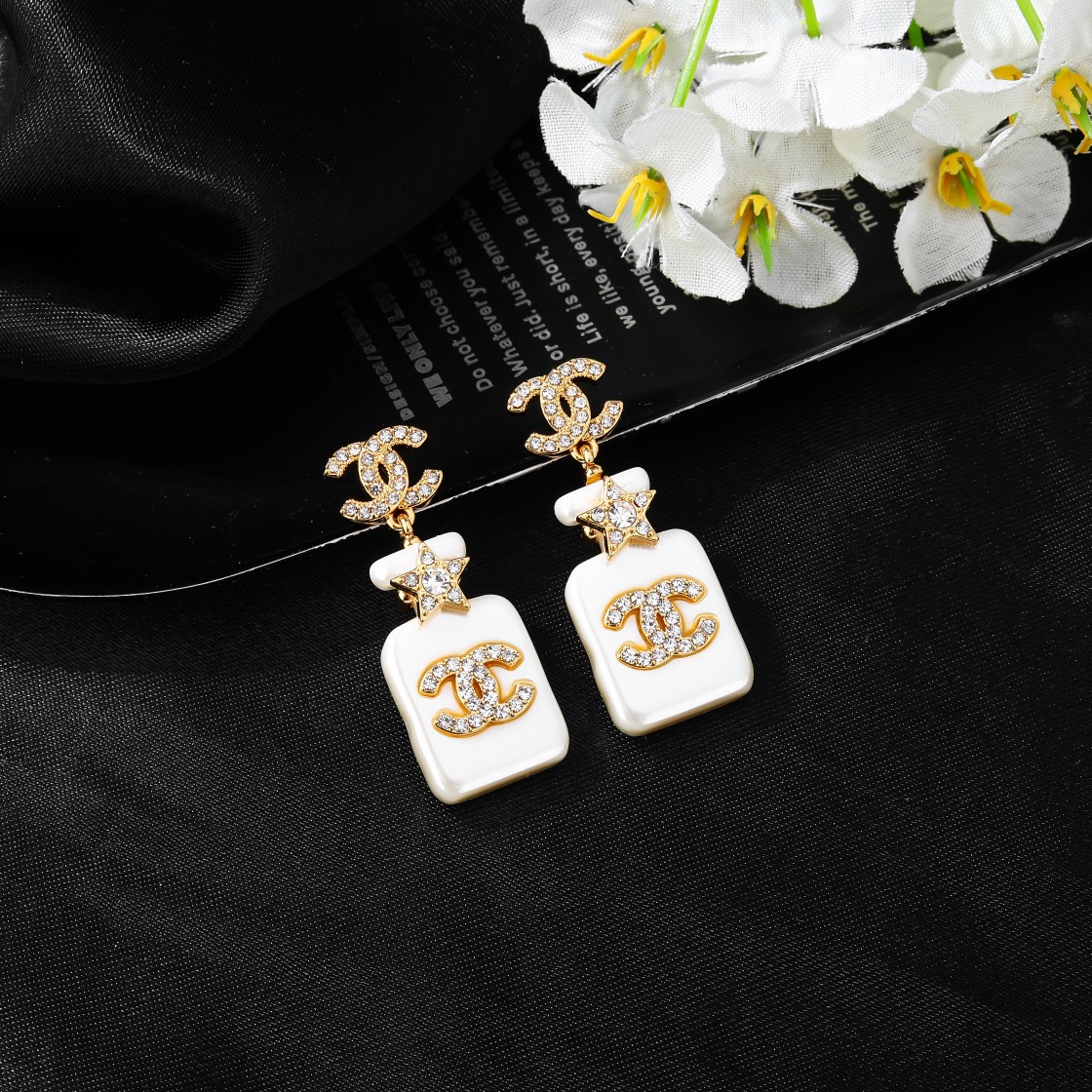 Necklace 50 Earrings 50 23c New perfume Bottle Earrings Necklace Made of - Comprehensive 5