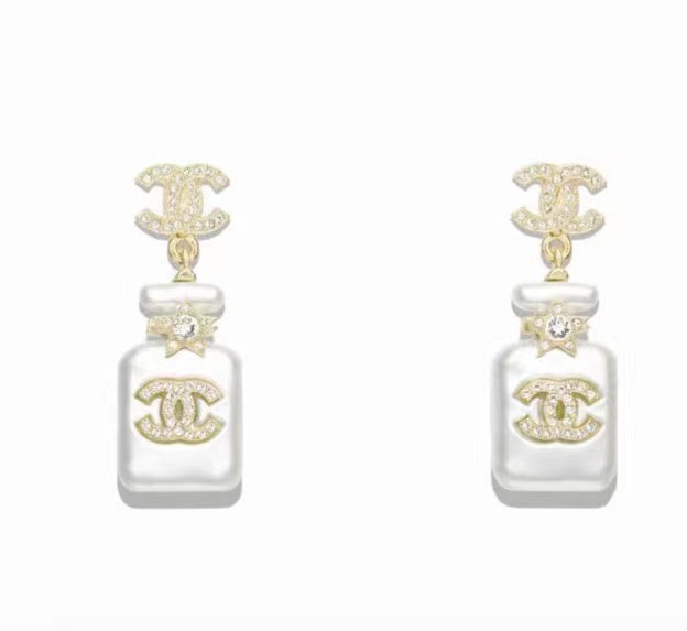 Necklace 50 Earrings 50 23c New perfume Bottle Earrings Necklace Made of - Comprehensive 8