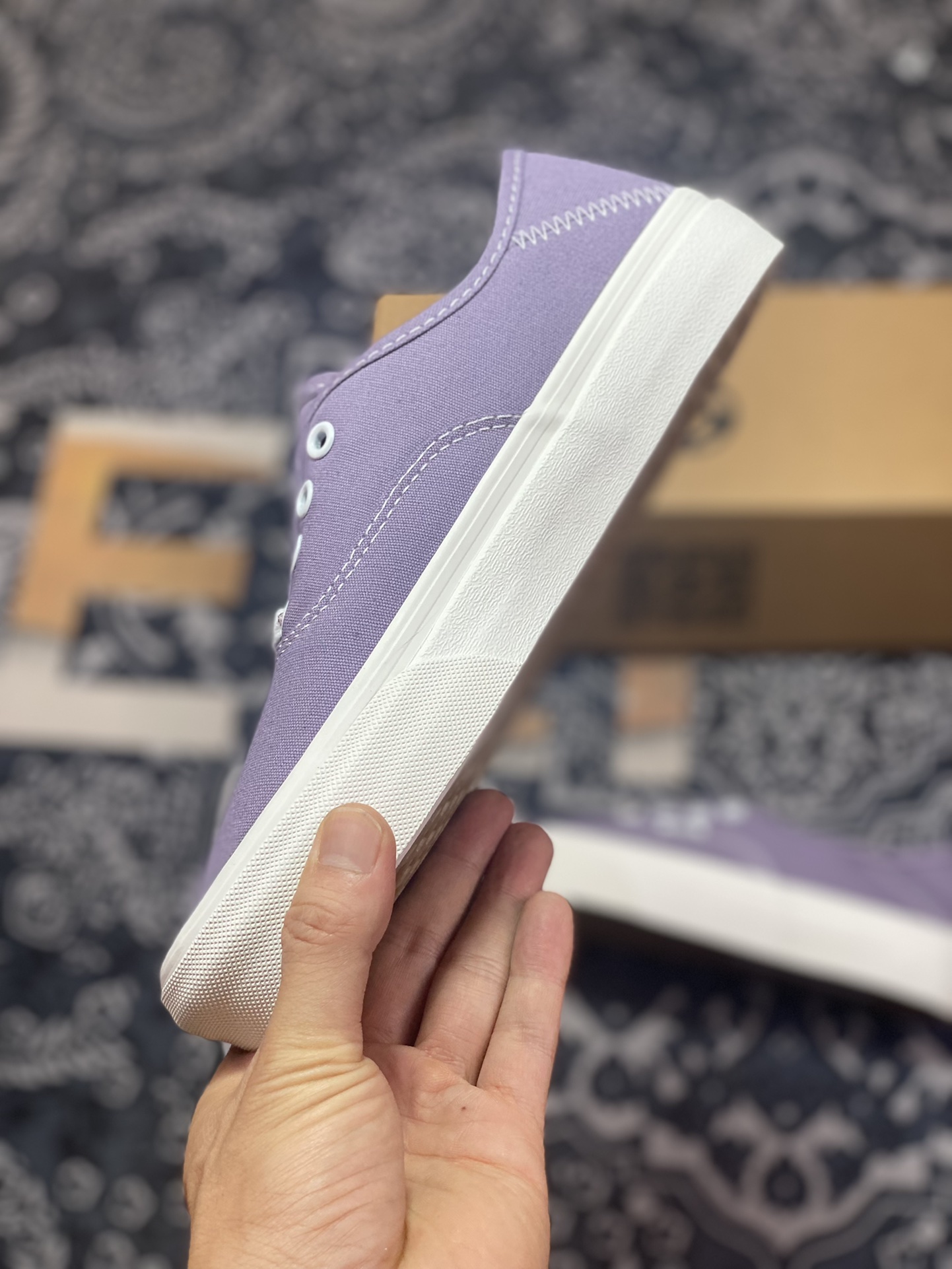 130  Vans Authentic VR3 环保系列 范斯官方 爱心印花鞋带休闲帆布鞋