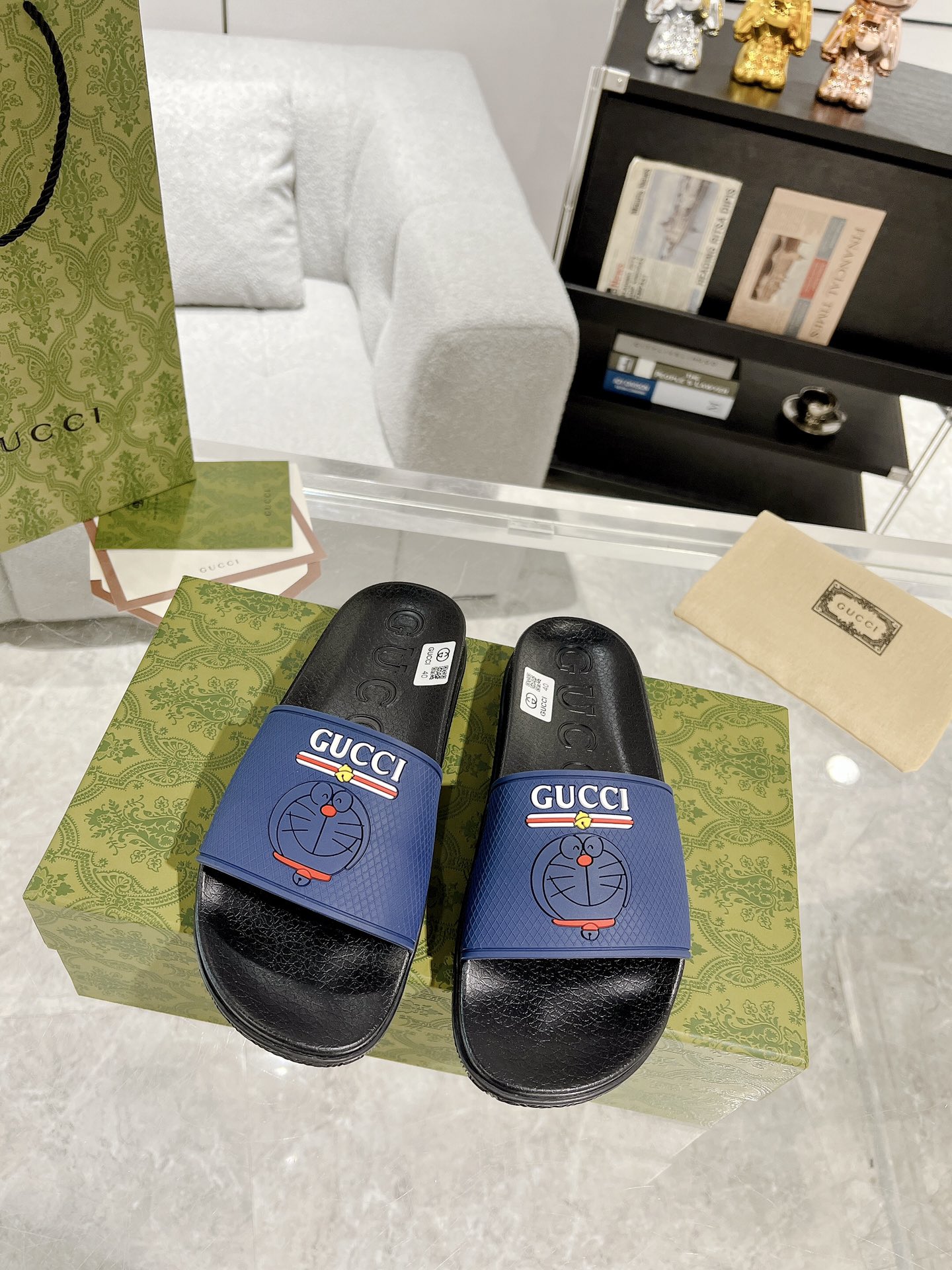 Gucci Good Game拖鞋 版 春夏 拖鞋 yp 还原