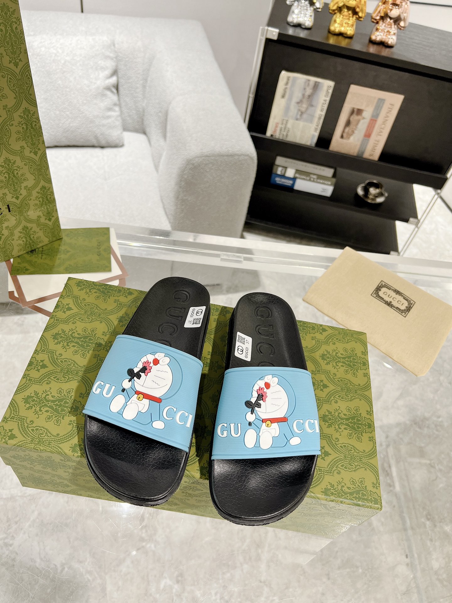 Gucci Good Game拖鞋 版 春夏 拖鞋 yp 还原