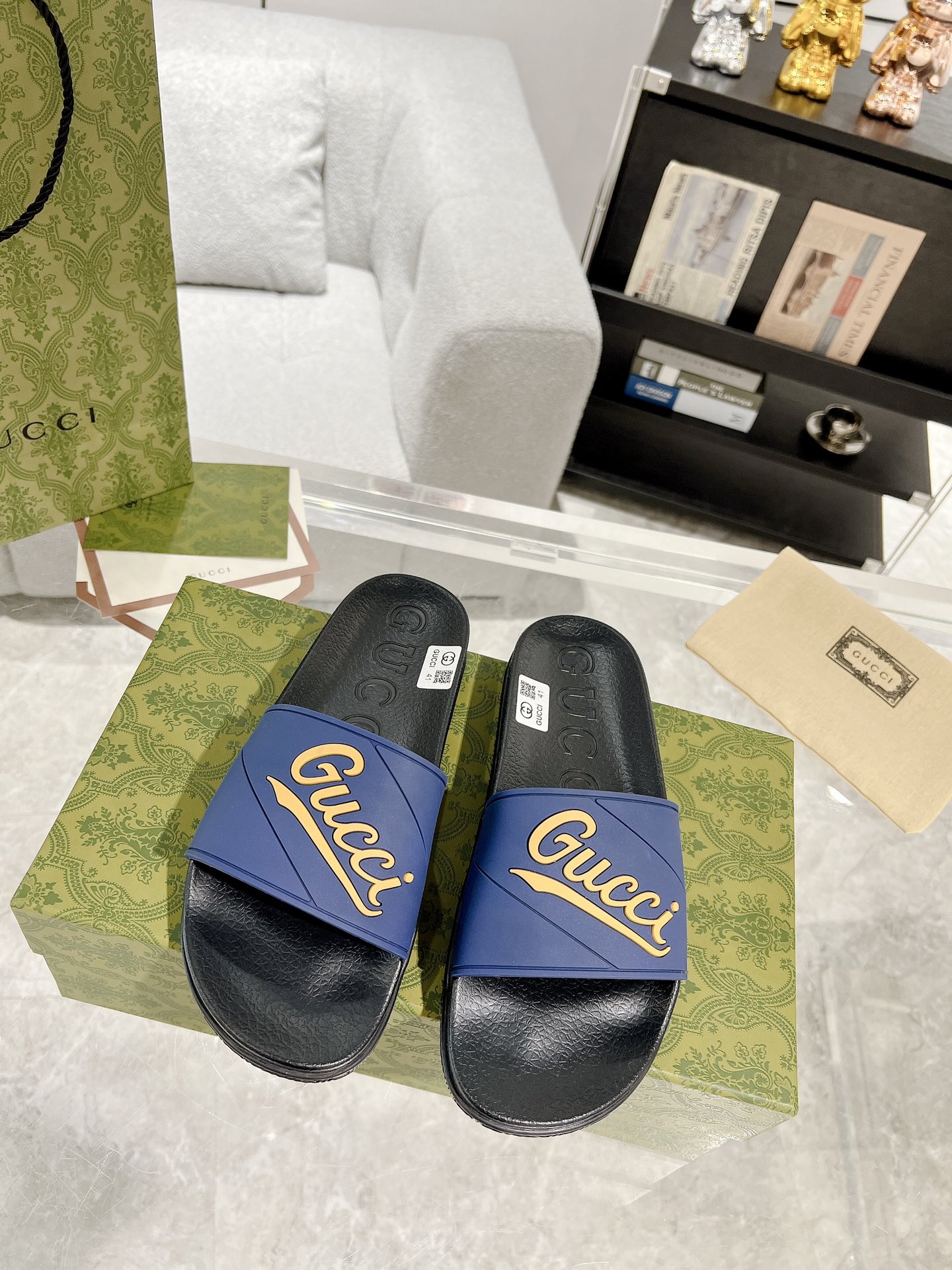 Gucci Good Game拖鞋 版 春夏 拖鞋 yp 还原