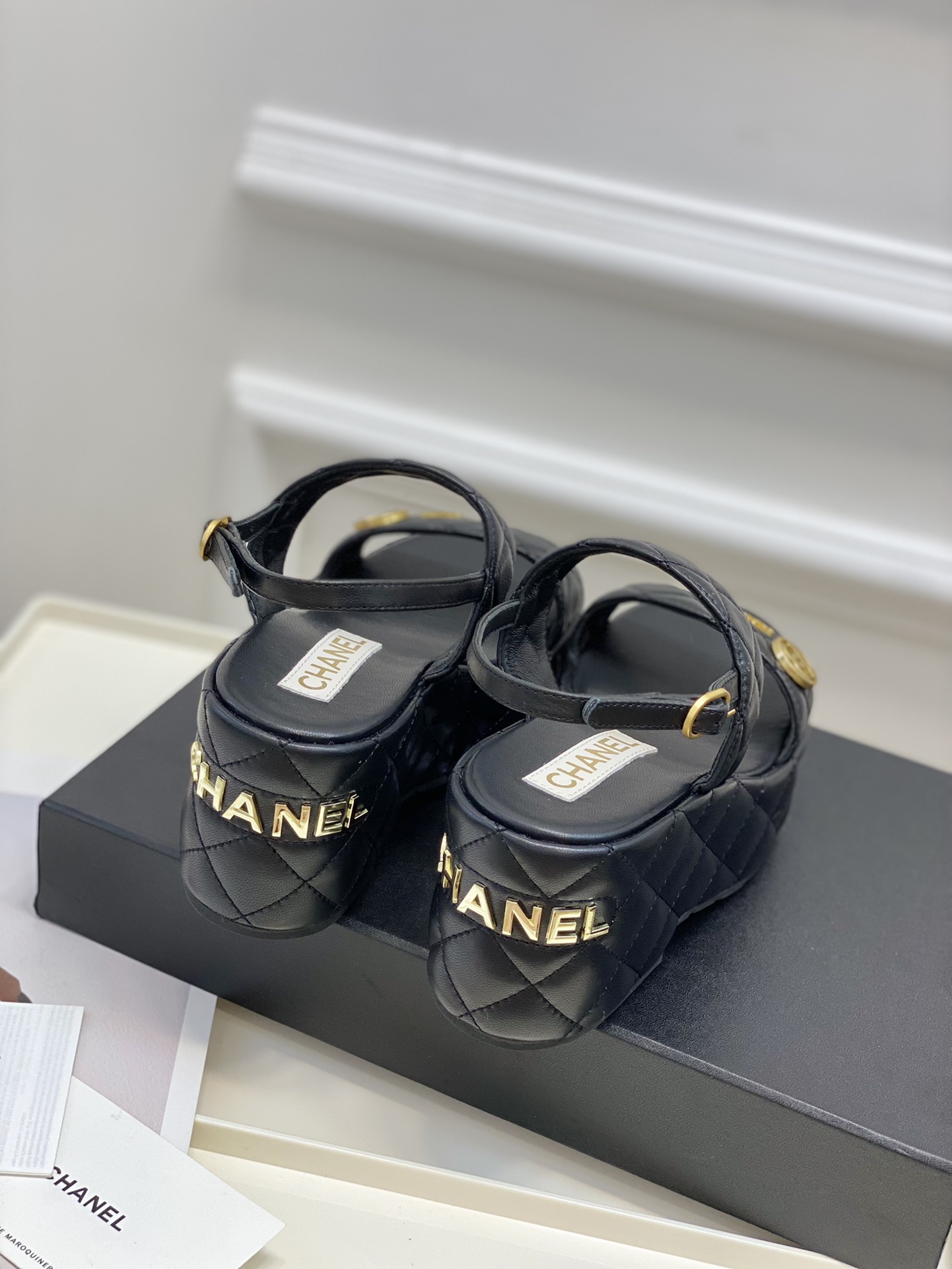 Chanel23新款防水台全系列凉鞋