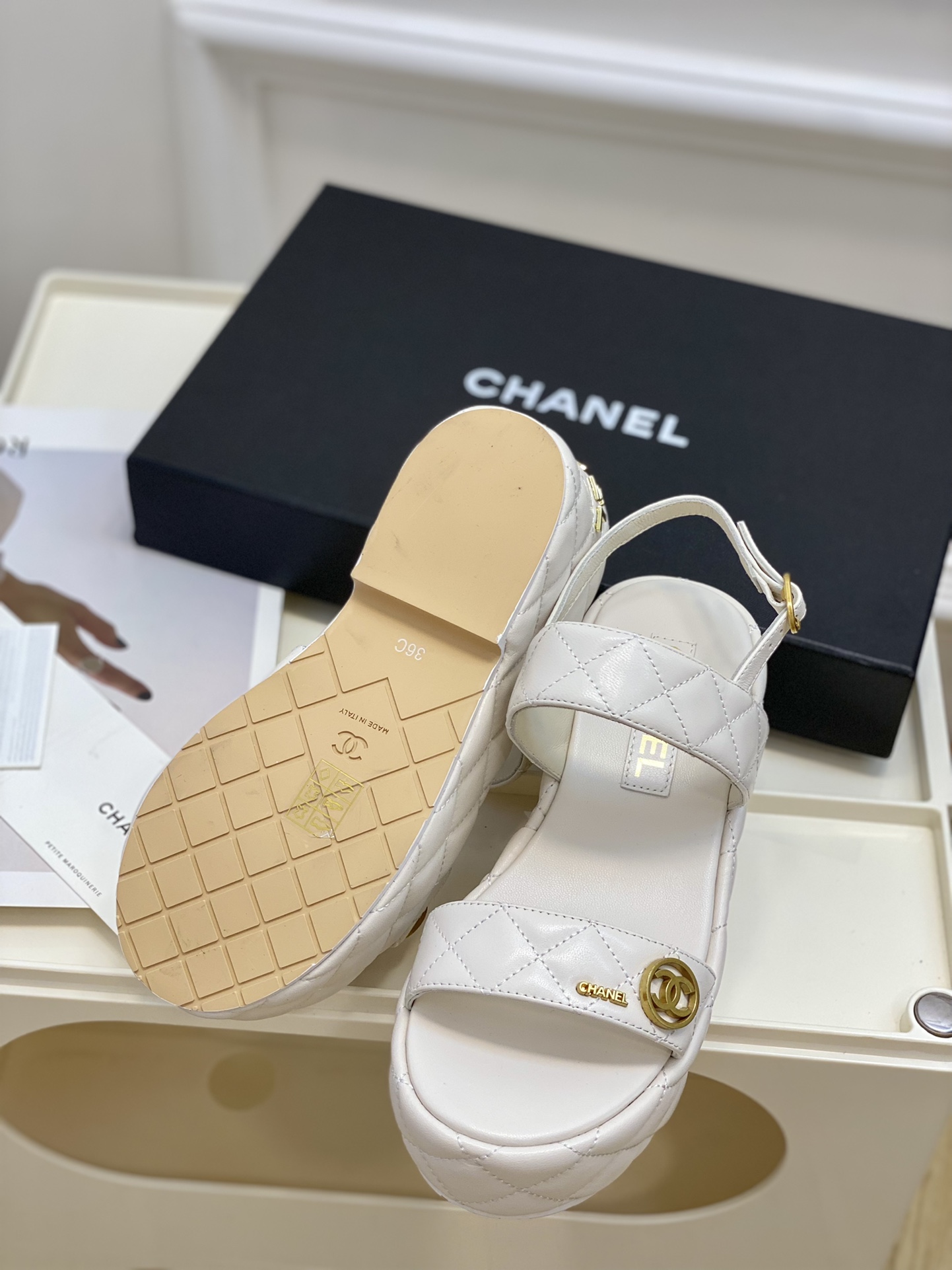 Chanel23新款防水台全系列凉鞋