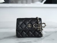Chanel Crossbody & Shoulder Bags Mini Bags Black Gold Spring/Summer Collection Chains