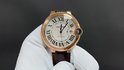 Cartier Watch Blue Rose Gold White