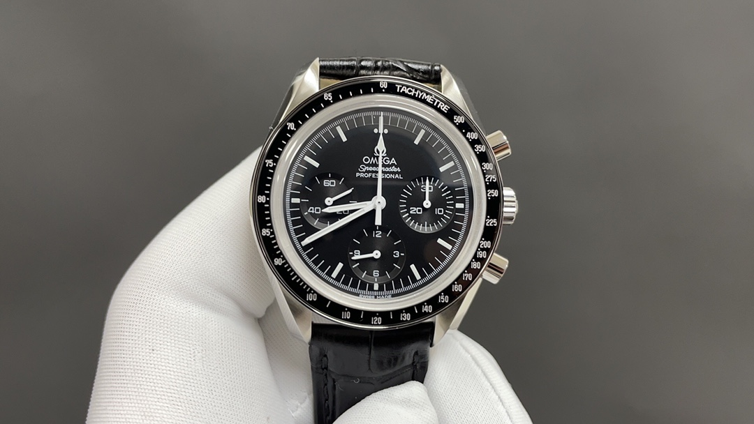 NO:147131,Today's recommendation Omega Speedmaster 42mm 1681 machine top quality real-time shipping, omega19860909今日推荐 欧米茄 超霸 42mm 1681机 顶级品质 出货实拍,,omega,Watch
