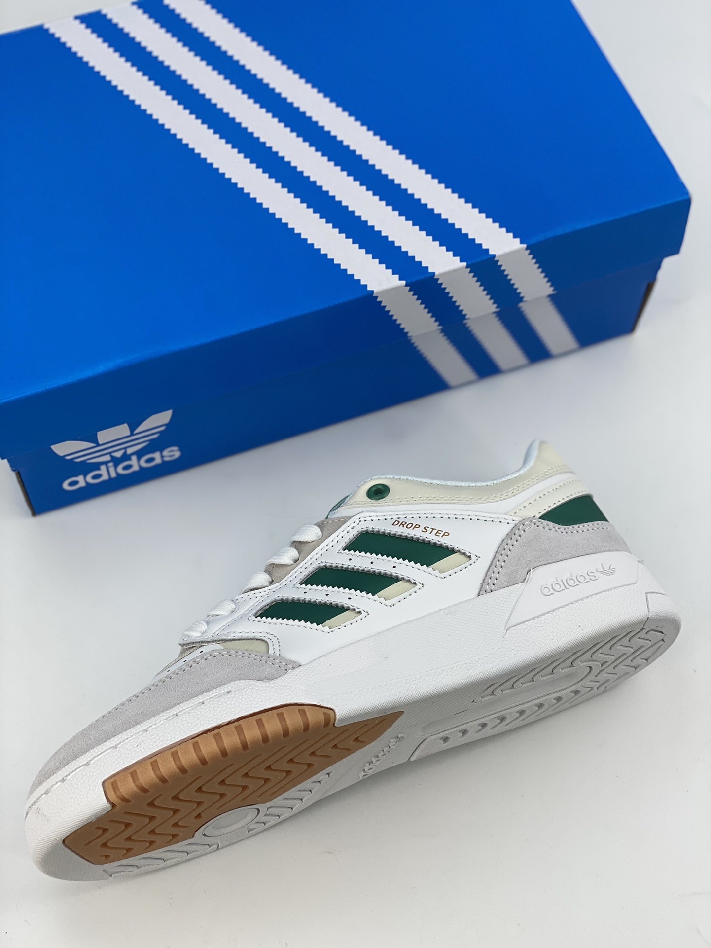 Overseas channel version original box original label Adidas Drop Step XL low-top classic campus retro sneakers HQ7132