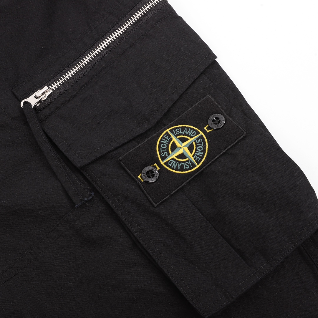 Stone Island 石头岛 工装休闲拉链口袋短裤