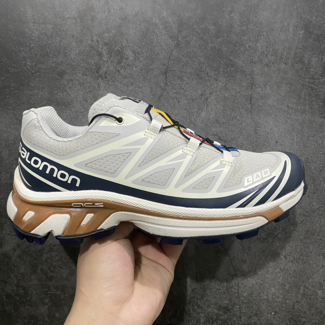 [Green x version] Salomon XT-6 Salomon retro trendy outdoor functional mountaineering running shoes