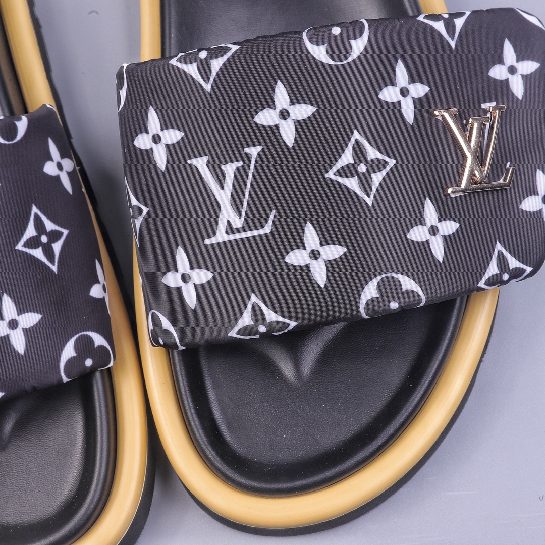 LV slippers spring and summer limited edition original development purchasing agent level version