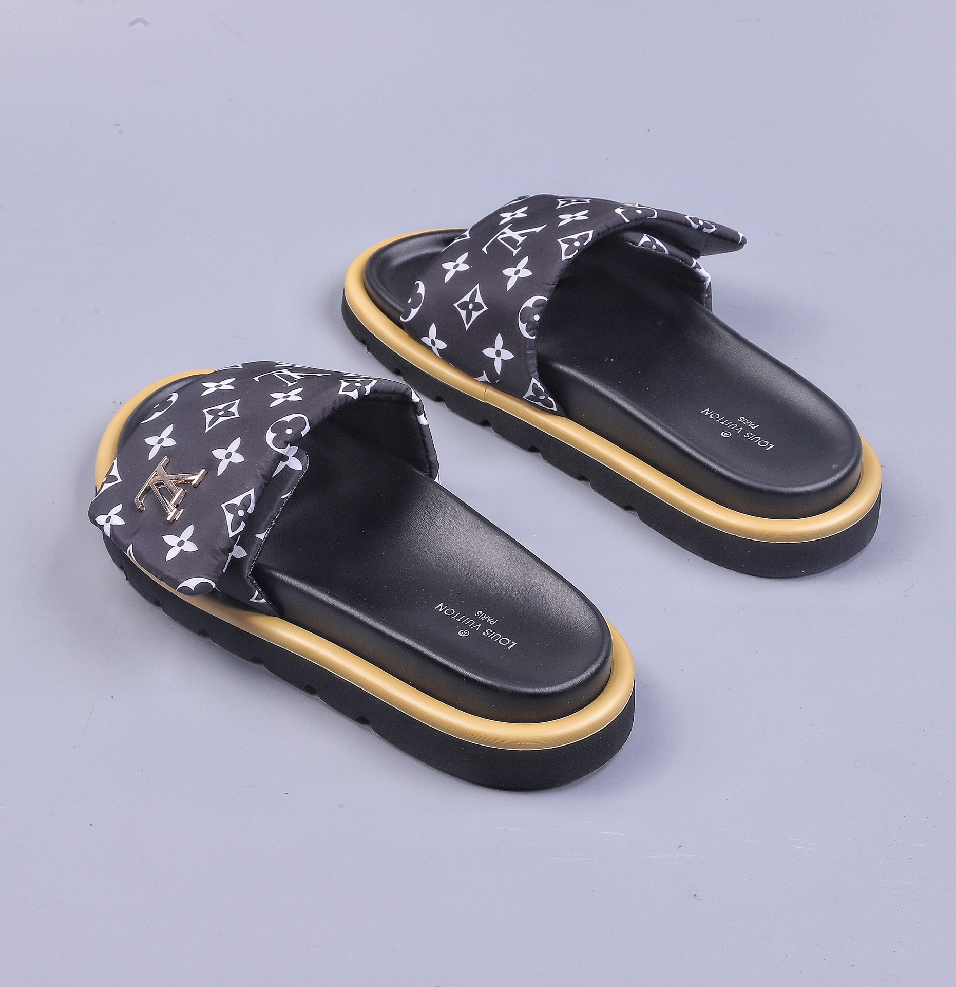 LV slippers spring and summer limited edition original development purchasing agent level version