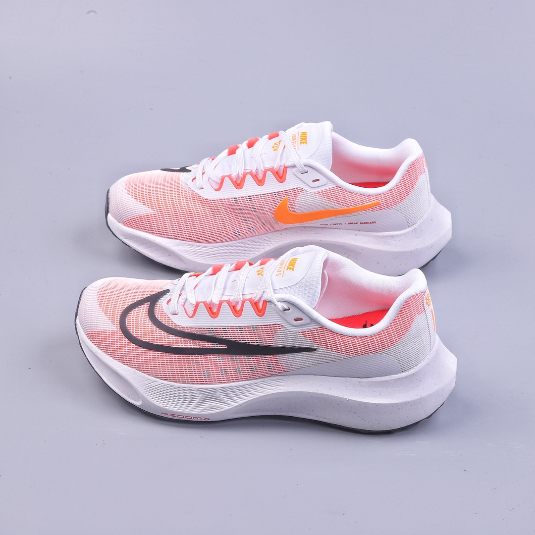 Nike Zoom Fly 5 sports and leisure cushioning carbon plate running shoes DM8968-100