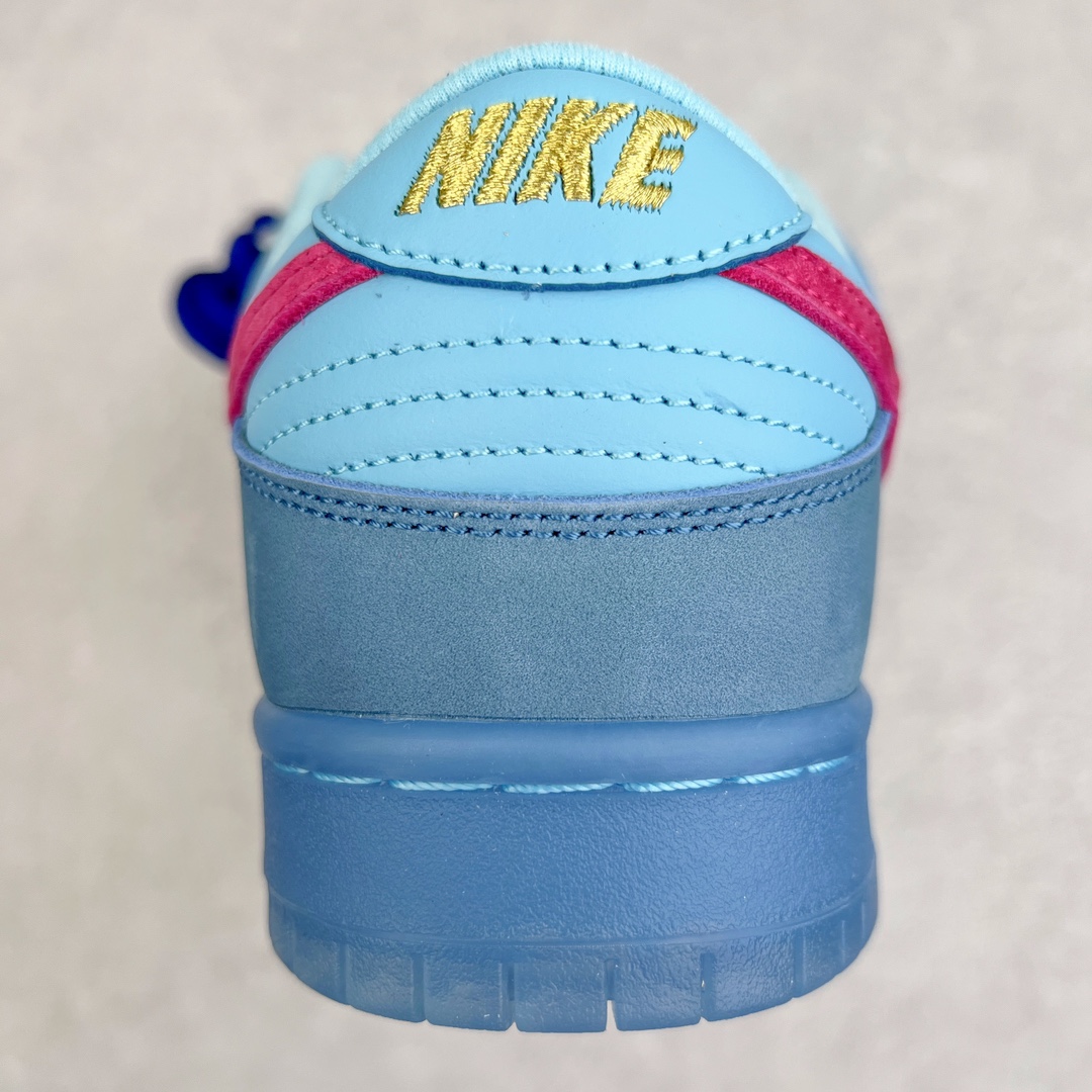 图片[8]-＃AY/GZ纯原福利 Run The Jewels x NK Dunk SB Low 说唱乐队联名 蓝毛怪 货号：DO9404-400 独家原厂航空铝磨具打磨大底 鞋头坡度极致还原 原盒原配 圈内天花板工艺 原厂冲刀 超高清洁度 全鞋零毛边皮料切割 全套原楦原模倾力打造完美版型 采用原厂百宏鞋带以及原厂百宏织唛舌标 内标可供原厂几率过验 原厂中底布黄色点胶 原厂中底布拉帮走线遵循公司 尺码对应库存‼️-选品中心