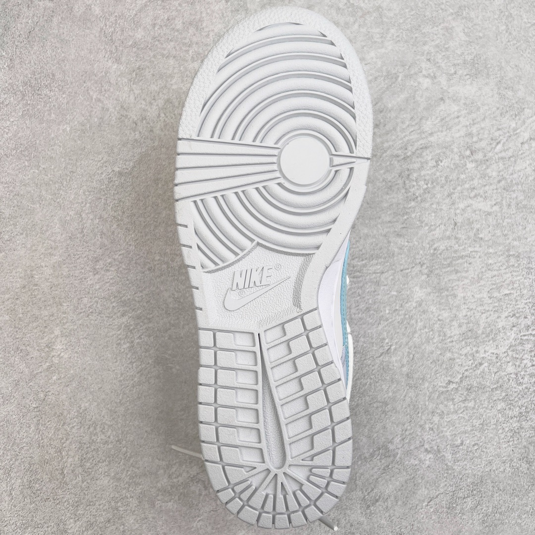 图片[9]-＃YC纯原福利 NK Dunk Low 解构 冰沙薄荷 灰白蓝 FD1232-002 定制系列天花板 无原鞋不开发 全系列得物原鞋一比一校对开发 配色持续更新中 终端对接 优势输出 全套原厂楦头原纸板数据档案倾力打造 原汁原味莞产 极致还原 圈内最强针车工艺 高端零售指定版 广东原厂配套原盒原标 鞋盒分三个尺码段 原厂冲刀 超高清洁度 全鞋零毛边皮料切割 采用原厂百宏鞋带以及原厂百宏织唛舌标 内标可供原厂几率过验 进口原装条纹中底布 四线拉帮白色点胶 原厂拉帮手法遵循公司 原厂电绣 极致还原 尺码：35.5 36 36.5 37.5 38 38.5 39 40-选品中心