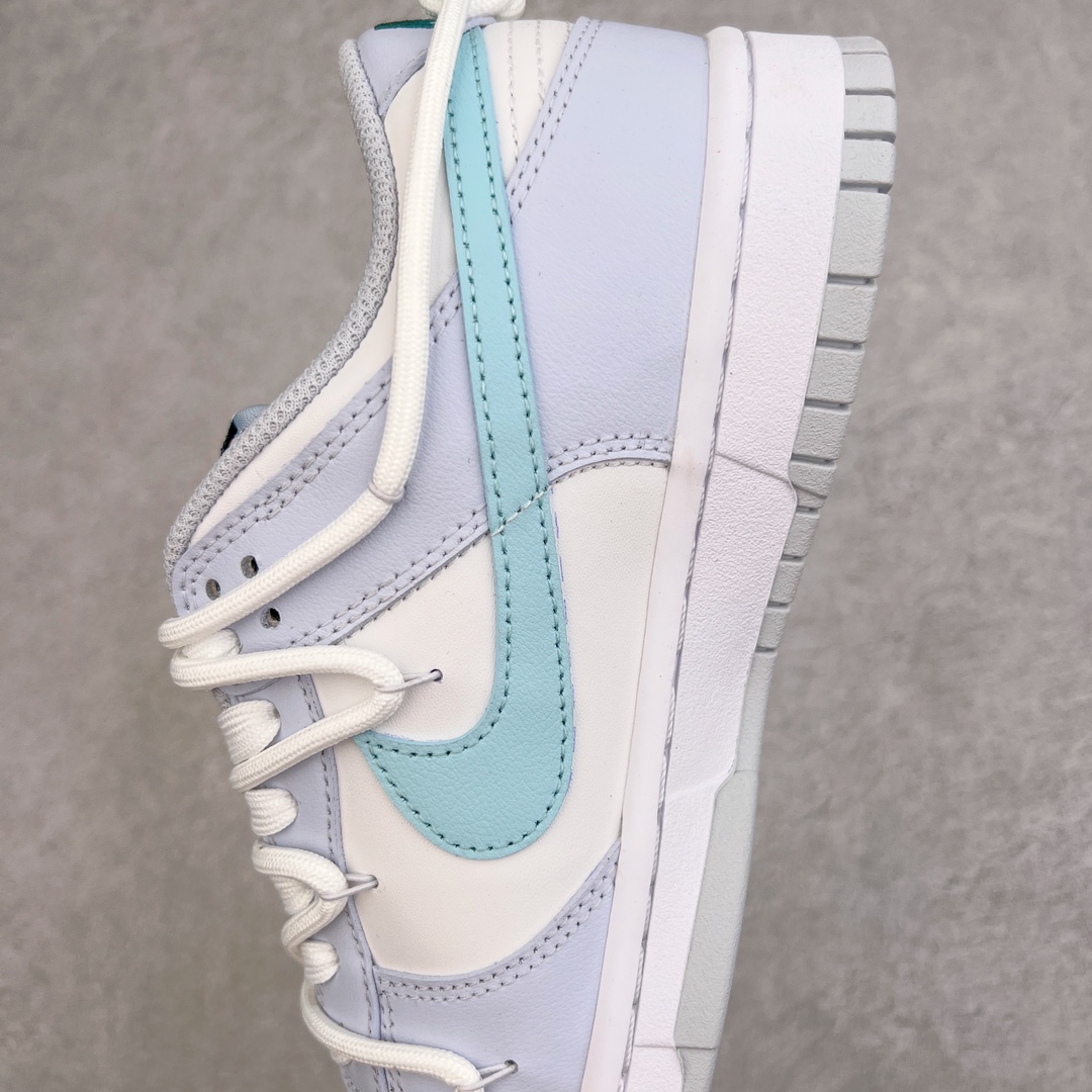 图片[7]-＃YC纯原福利 NK Dunk Low 解构 冰沙薄荷 灰白蓝 FD1232-002 定制系列天花板 无原鞋不开发 全系列得物原鞋一比一校对开发 配色持续更新中 终端对接 优势输出 全套原厂楦头原纸板数据档案倾力打造 原汁原味莞产 极致还原 圈内最强针车工艺 高端零售指定版 广东原厂配套原盒原标 鞋盒分三个尺码段 原厂冲刀 超高清洁度 全鞋零毛边皮料切割 采用原厂百宏鞋带以及原厂百宏织唛舌标 内标可供原厂几率过验 进口原装条纹中底布 四线拉帮白色点胶 原厂拉帮手法遵循公司 原厂电绣 极致还原 尺码：35.5 36 36.5 37.5 38 38.5 39 40-选品中心