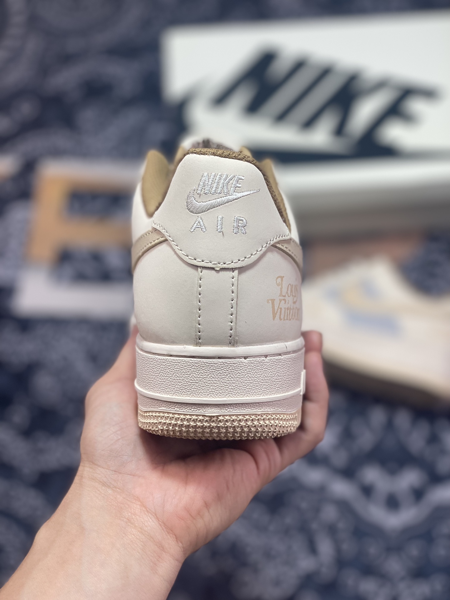 Louis Vuitton x Nike Air Force 1 07 LV8 Low ”Latte Yellow/LV” Air Force 1 BS9055-302