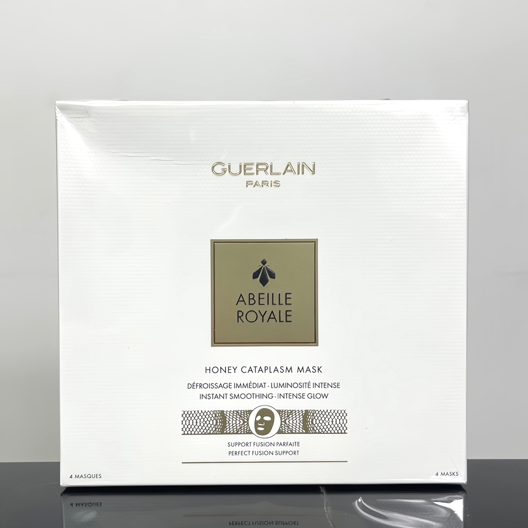 ¡25! ¡Ajuste de precio! Mascarilla Guerlain de 4 unidades 🔜 ¡Fecha más reciente! Mascarilla reparadora Guerlain Abeill…