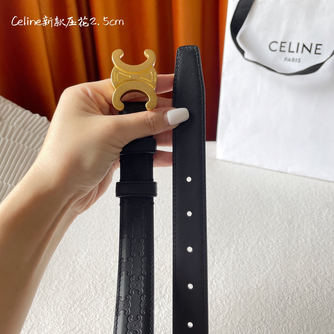 Celine.赛琳全套包装新款压花皮