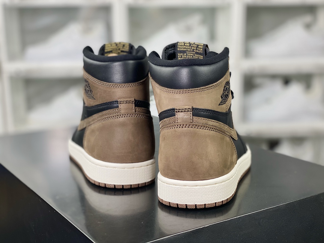 Air Jordan 1 Retro High OG ”Palomino” AJ1 generation basketball shoes ”Black Brown Mocha Small Barb” DZ5485-020