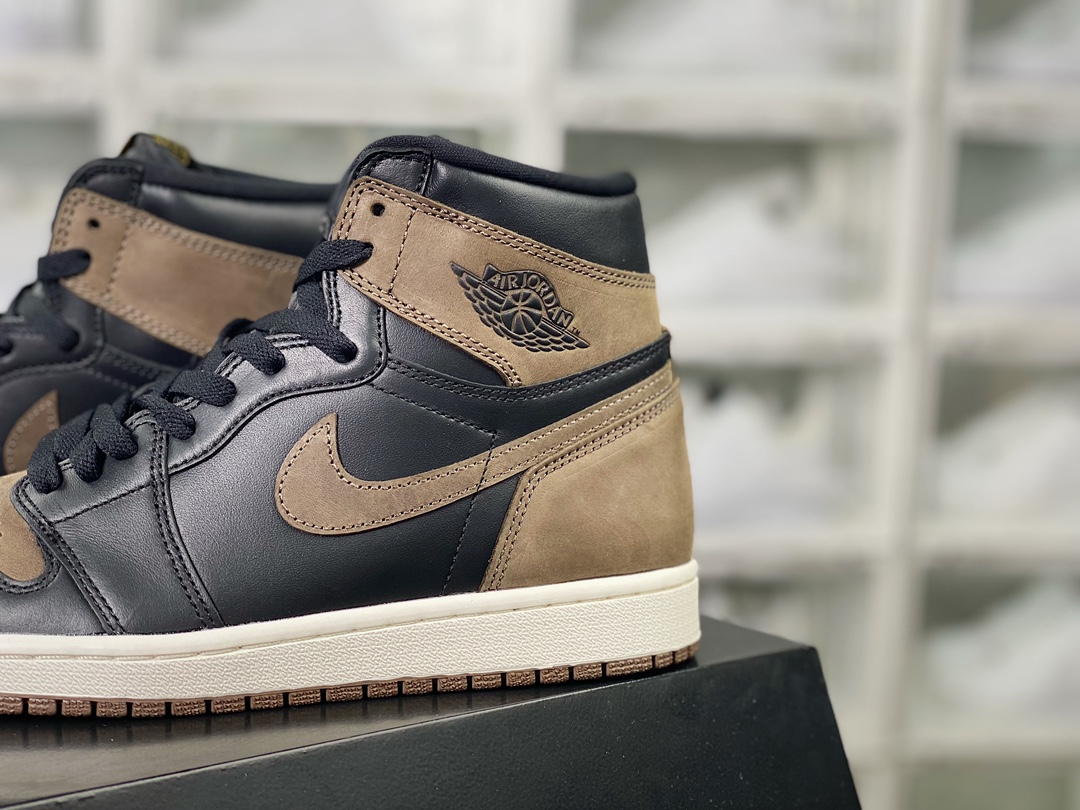 Air Jordan 1 Retro High OG ”Palomino” AJ1 generation basketball shoes ”Black Brown Mocha Small Barb” DZ5485-020