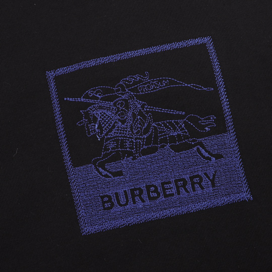 Burberry/巴宝莉 战马骑士刺绣短袖T恤