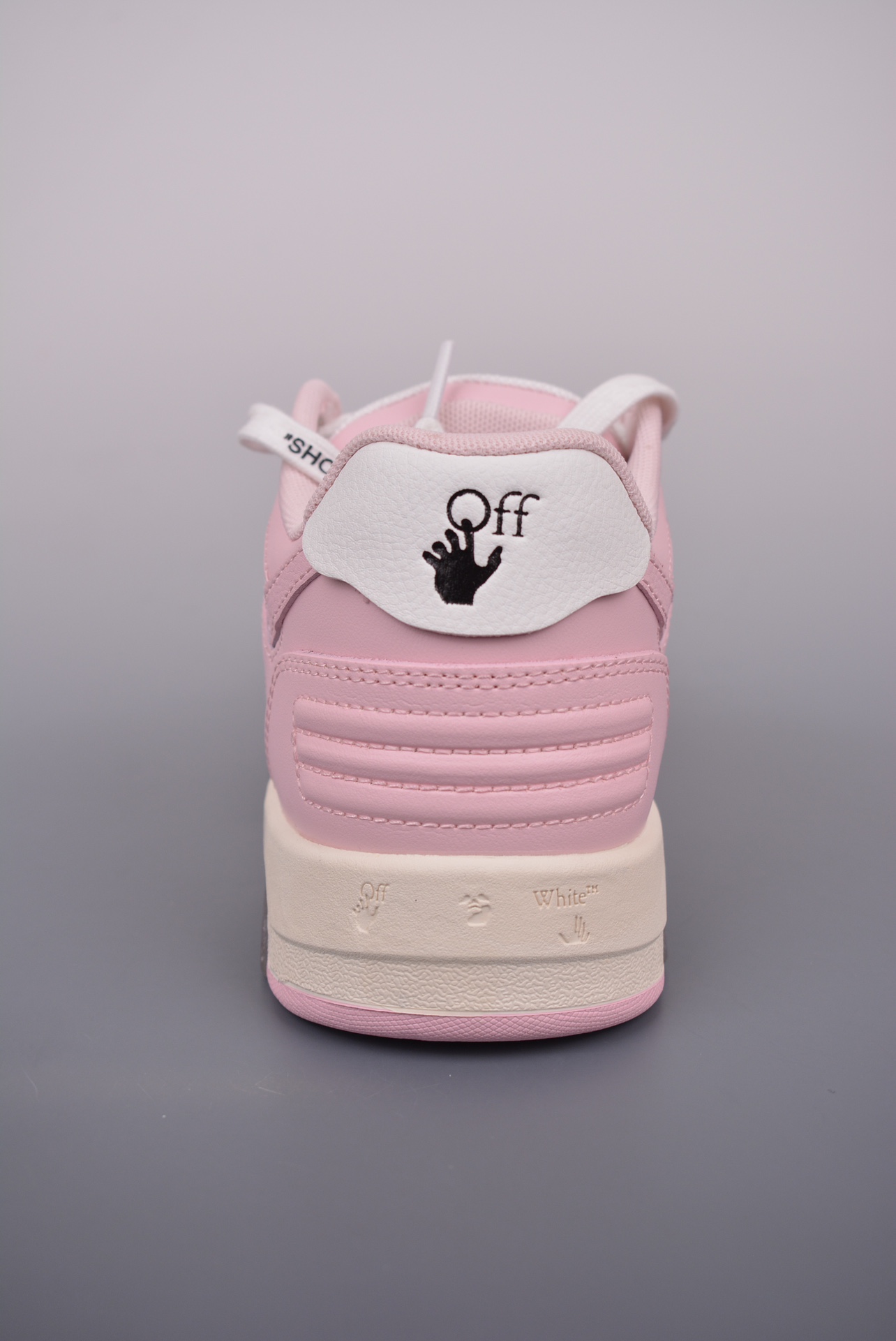 OFF-WHITE Out Of Office 低帮系带时尚板鞋 街头运动元素 双色设计  OWIA259C99LEA0033001