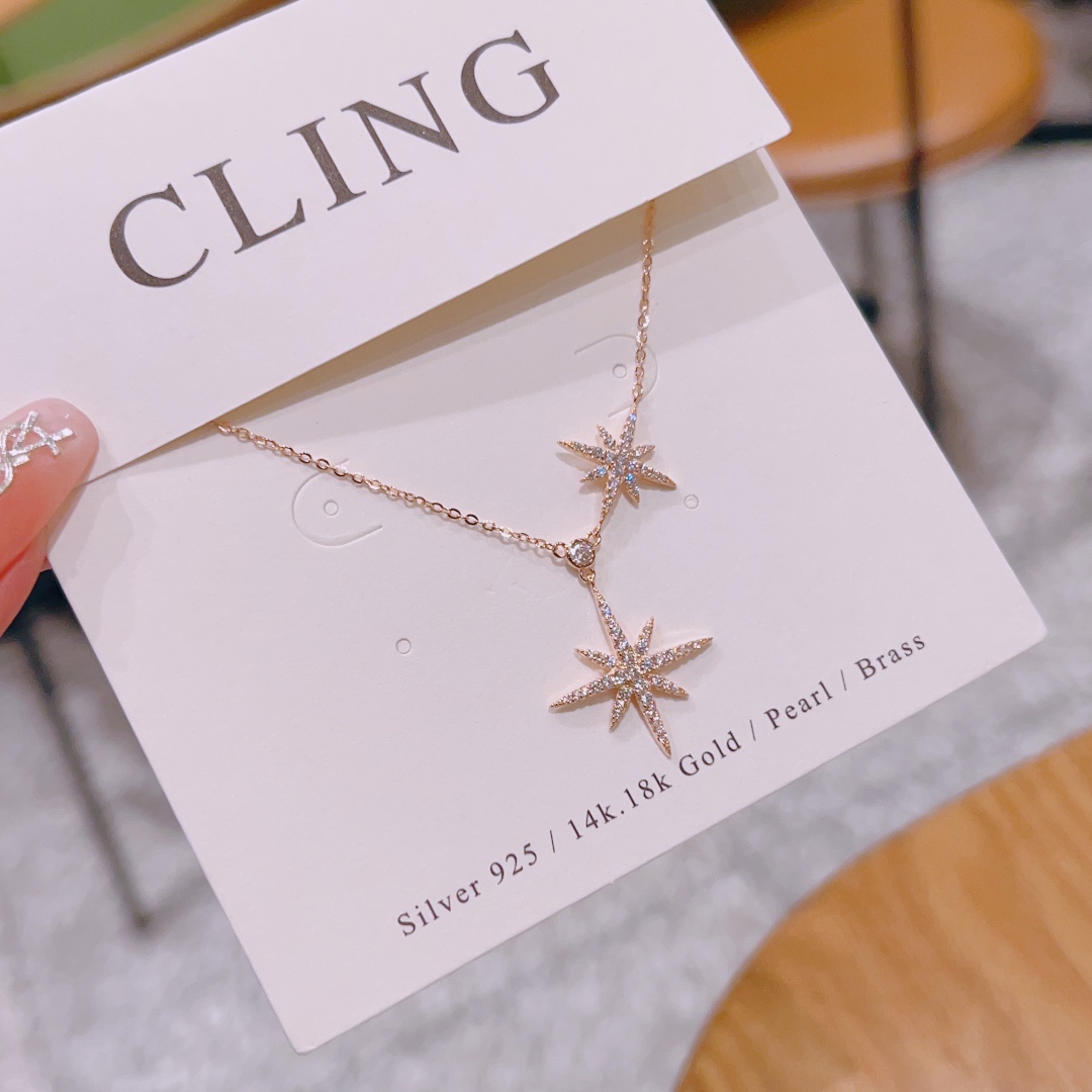 Fine Silver Necklace Gentle Bestie Gift Silver