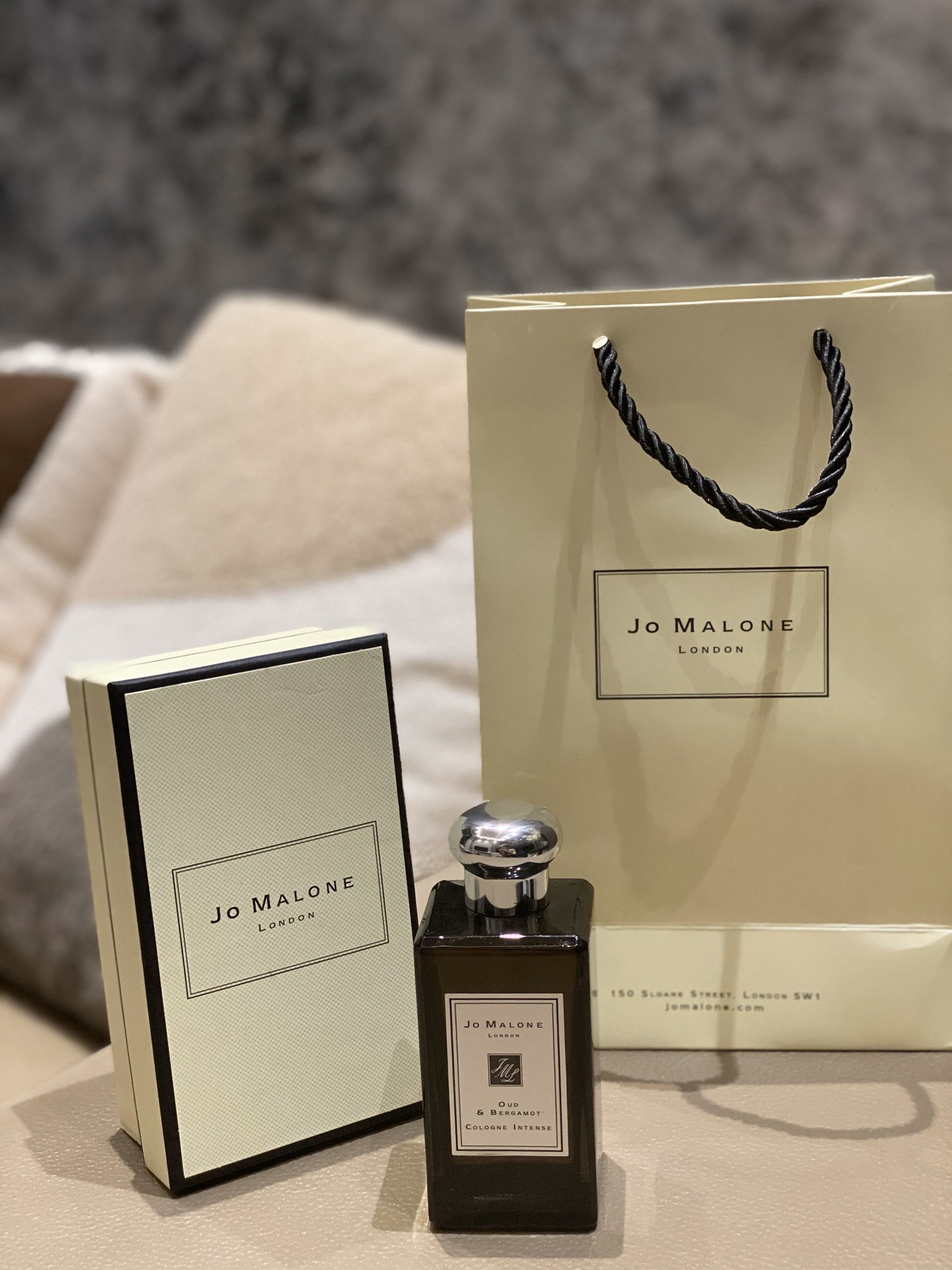 Jo Malone Oud & Bergamot Cologne Intense - Unisex Fragrance, 100ml